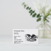 Feuerwaffen-Visitenkarte Visitenkarte (Stehend Vorderseite)