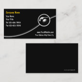 Feuerwaffen-Visitenkarten Visitenkarte (Vorne/Hinten)