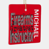 Feuerwaffenleiter Sonderbeauftragter CUSTOM Keramikornament (Rechts)