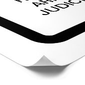 Feuerwaffenplakat Poster (Ecke)