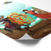 Feuerwand - TAOFEWA Manga / Anime Poster (Ecke)