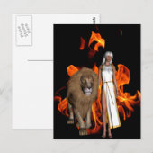 Feuerwanderung Postkarte (Vorne/Hinten)