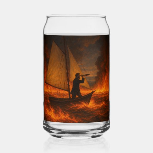 Feuerwasser Dosenglas (Vorderseite)