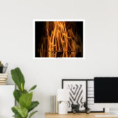 Feuerwasser Poster (Heimbüro)