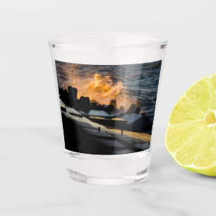 Feuerwasser Schnapsglas