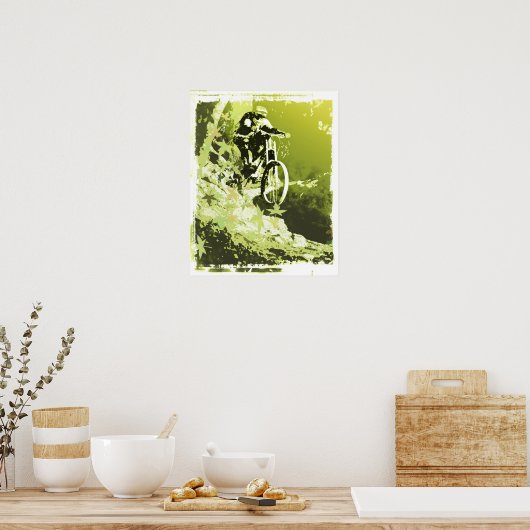 Feuerwege Poster (Küche)