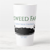 Feuerwegefarm Latte Tasse (Whisper Creek) (Vorderseite)
