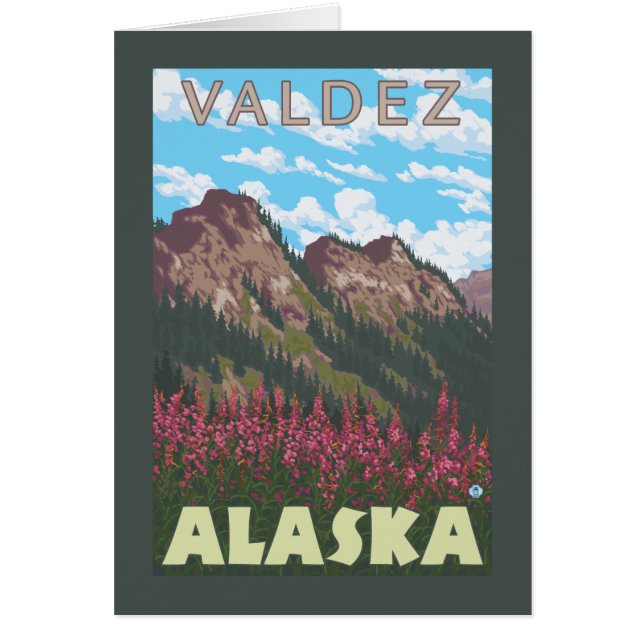 Feuerweh & Berge - Valdez, Alaska (Vorne)