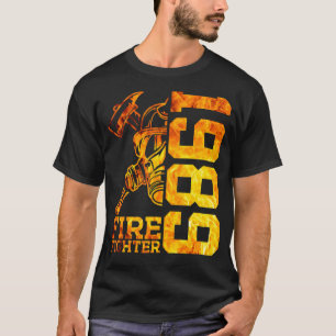 Feuerwehr 1989 33 Jahre Feuerbrigade 33. Geburtsta T-Shirt
