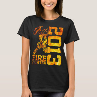 Feuerwehr 2013 10 Jahre Feuerbrigade 10. Geburtsta T-Shirt