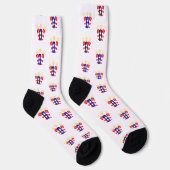 Feuerwehr 4. Juli Feier Socken (Rechts)