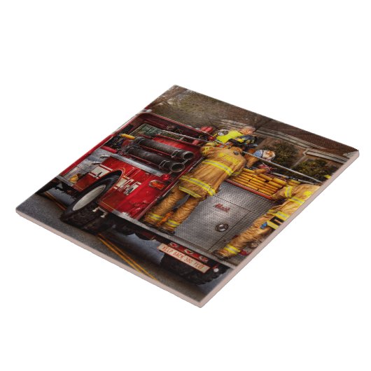 Feuerwehr - Abteilung Metuchen Fliese (Seite)