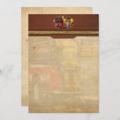 Feuerwehr - Abteilung Metuchen Mitteilungskarte (Vorne/Hinten)