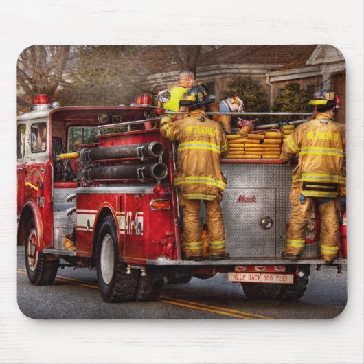 Feuerwehr - Abteilung Metuchen Mousepad (Vorne)