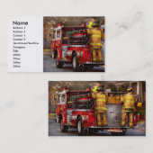 Feuerwehr - Abteilung Metuchen Visitenkarte (Vorne/Hinten)