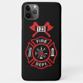 Feuerwehr-Abzeichen Case-Mate iPhone Hülle (Rückseite)
