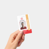 Feuerwehr-Abzeichen der modernen Feuerwehr Ausweis (Handheld)