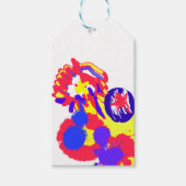 Feuerwehr am 4. Juli Geschenkanhänger (Vorderseite)