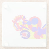 Feuerwehr am 4. Juli Glasuntersetzer (Rückseite)