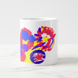 Feuerwehr am 4. Juli Jumbo-Tasse