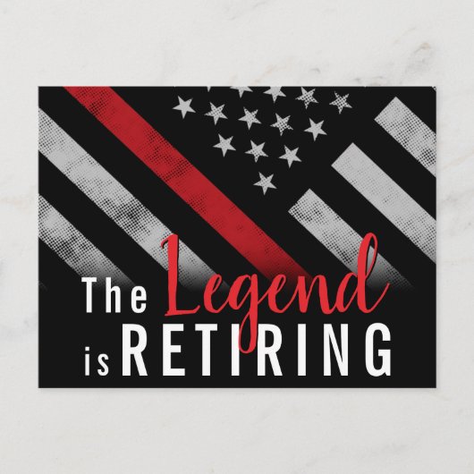 Feuerwehr Ankündigungspostkarte (Vorderseite)