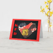 Feuerwehr-Anmerkungskarte Karte (Gelbe Blume)