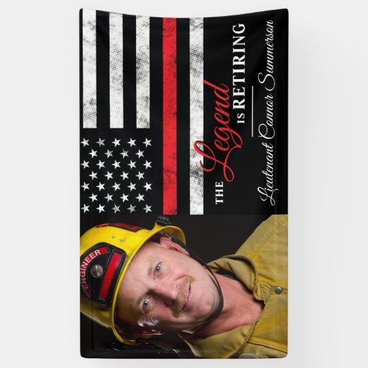 Feuerwehr Banner (Vertikal)