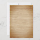 Feuerwehr der Feuerwehrakademie Abschluss Thin Red Einladung (Rückseite)