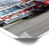 Feuerwehr der Rollhügel - Catoosa, Ok Poster (Ecke)