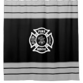 Feuerwehr   duschvorhang (Vorderseite)