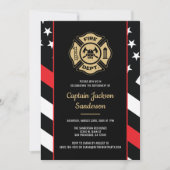 Feuerwehr Einladung (Vorderseite)