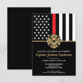 Feuerwehr Einladung (Vorne/Hinten)