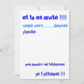 Feuerwehr Einladung (Rückseite)