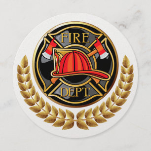 Feuerwehr-Einladung Einladung