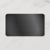 Feuerwehr Emblem Red Silver Feuerwehrmann Visitenkarte (Rückseite)