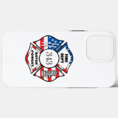 Feuerwehr FDNY Case-Mate iPhone Hülle (Rückseite (Horizontal))