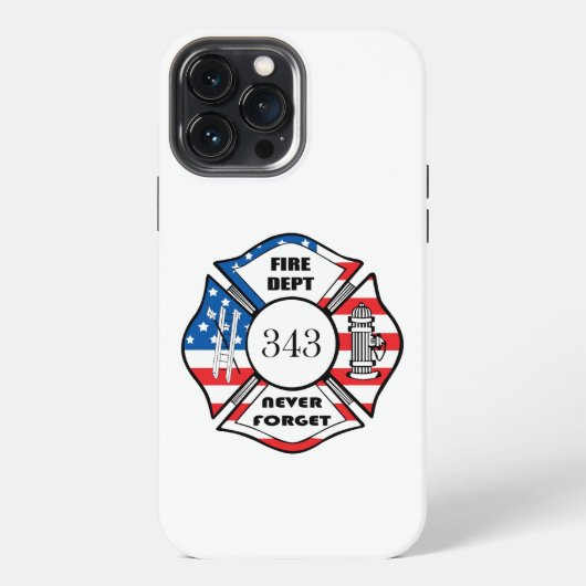 Feuerwehr FDNY iPhone Hülle (Rückseite)