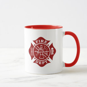 Feuerwehr / Feuerwehrmann Malteserkreuz-Tasse Tasse