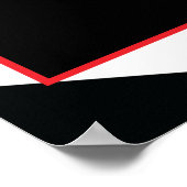 Feuerwehr Feuerwehrmann Ruhestand Begrüßung Poster (Ecke)