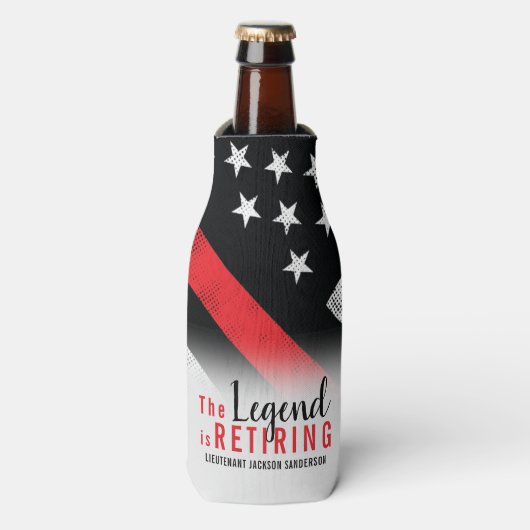 Feuerwehr Flaschenkühler (Flaschenvorderseite)