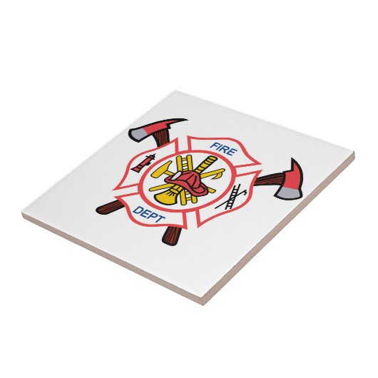 Feuerwehr Fliese (Seite)