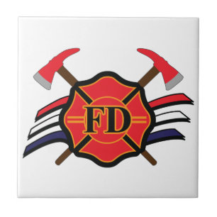 Feuerwehr Fliese