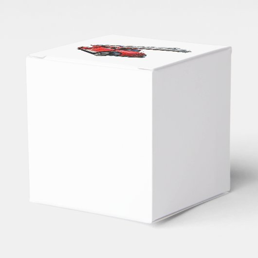 Feuerwehr Geschenkschachtel (Vorderseite)