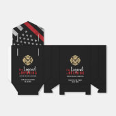 Feuerwehr Geschenkschachtel (Ungefaltet)