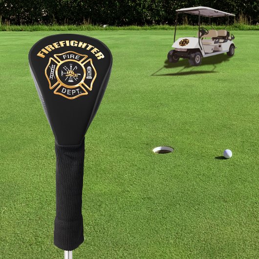 Feuerwehr Gold Golf Headcover