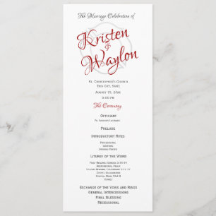 Feuerwehr-Hochzeitsprogramm Programm