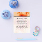 Feuerwehr im Fraktal Kunst Flyer (Einzeln)