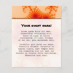 Feuerwehr im Fraktal Kunst Flyer