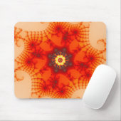 Feuerwehr im Fraktal Kunst Mousepad (Mit Mouse)