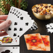 Feuerwehr im Fraktal Kunst Spielkarten (In Situ)